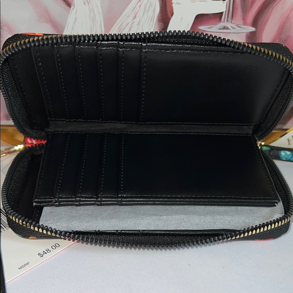 Betsey Johnson Black Gummy Bear Clutch Wristlet - Picture 8 of 17